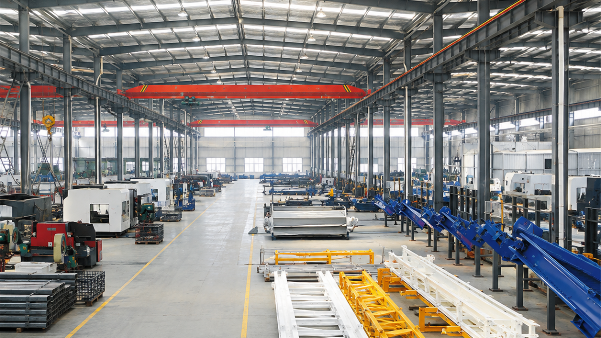 DAYI automotive workshop equipment production facility in Hebei, China