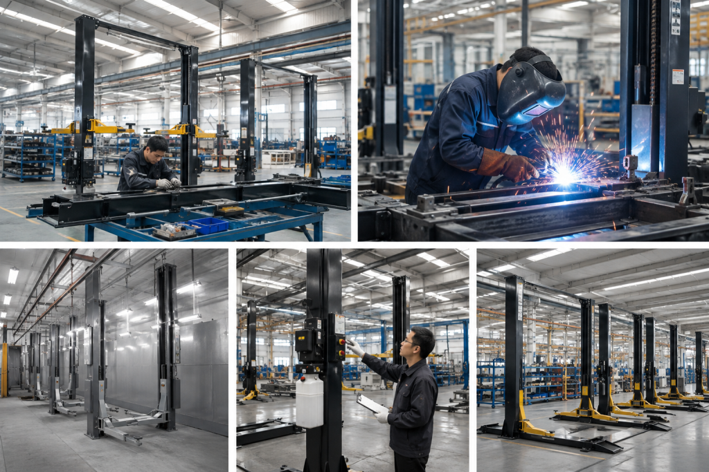 DAYI automotive workshop equipment production capability.
