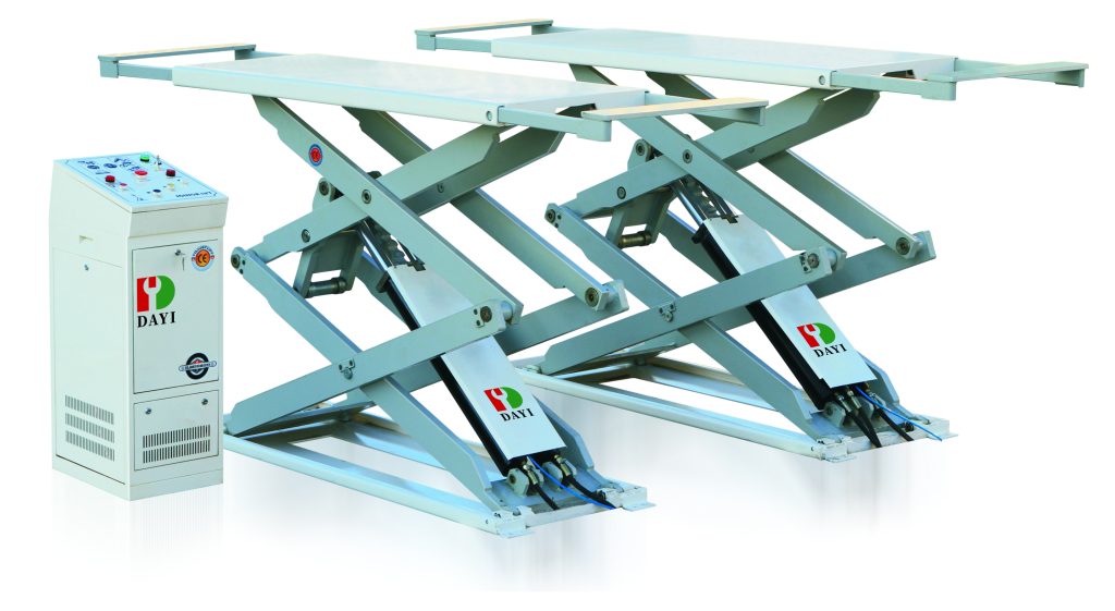 DAYI TJST-7330 3.5T full-rise extendable dual-scissor lift