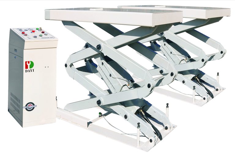 DAYI TJST-7430 flush-mounted compact scissor lift