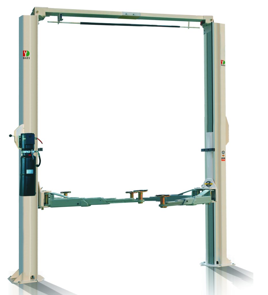DAYI TPL-C408S manual-locking hydraulic gantry two-post lift